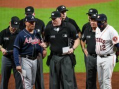 作為美國職棒大聯盟(MLB)裁判的恐怖事件