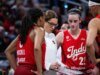 凱特琳克拉克 (Kaitlyn Clarke) 和史蒂芬妮懷特 (Stephanie White) 對 WNBA 官方在發燒隊獲勝後的處罰一無所知