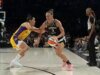 由凱爾西·普拉姆 (Kelsey Plum) 領導的王牌隊 (Aces) 與火花隊 (Sparks) 充滿戲劇性的比賽的 5 個要點