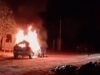 Mailín:一輛汽車起火,引發人們對可能發生 CNG 爆炸的擔憂
