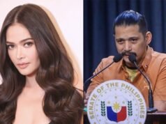 貝拉·帕迪拉 (Bela Padilla) 在對羅賓·帕迪拉 (Robin Padilla) 出演《鮮血與使命》(Blood vs Duty) 的強烈反對中發表了講話。