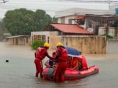 巴西暴雨造成數千人死亡和流離失所