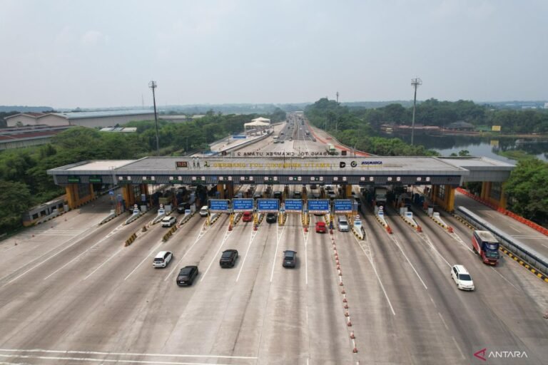 Jasmarga 指出，返回 Jabodetbek 的車輛流量占主導地位