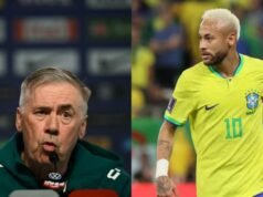 巴西隊喘息:卡洛·安切洛蒂打破沉默,內馬爾退出 2026 年世界杯