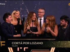 與來自聖地牙哥的 Ever Ibáñez 合作的《Corta por Lozano》榮獲 Martín Fierro 最佳雜誌獎