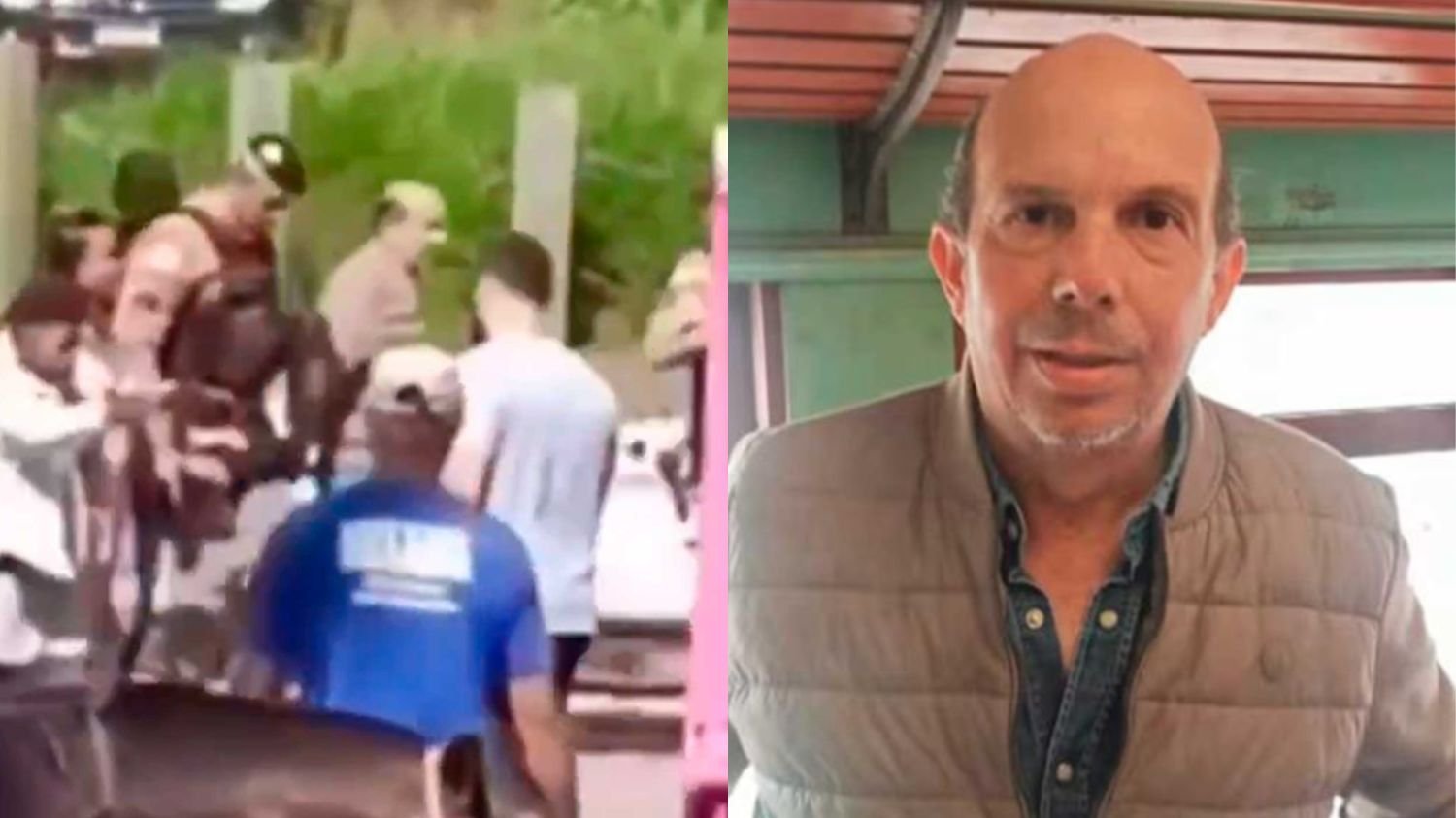 影片：這就是他們逮捕聖地亞哥男子愛德華多穆里亞斯的方式，他被指控對巴西一名 7 歲男孩進行種族歧視