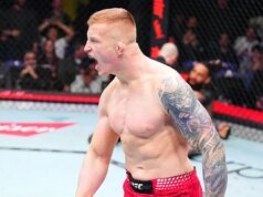這位不敗的新星在 UFC Vegas 118 比賽中最後更換了對手