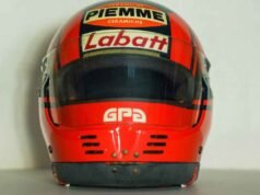 加拿大 F1 偉大人物吉爾斯·維倫紐夫 (Gilles Villeneuve) 佩戴的頭盔以 125 萬美元成交