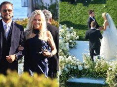 希瑟洛克利爾 (Heather Locklear) 帶著洛倫佐拉馬斯 (Lorenzo Lamas) 參加女兒蒙特西托 (Montecito) 的婚禮