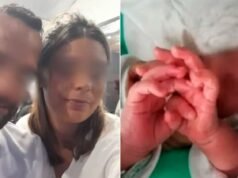一名嬰兒喝可卡因醉酒死亡,父母被捕