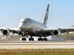 阿提哈德阿布達比飛往多倫多 A380 改航
