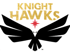 騎士老鷹隊 (Knight Hawks) 以 48-44 擊敗亞利桑那州飛高隊 (Fly High) 贏得 IFL 杯