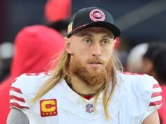 喬治·基特爾 (George Kittle) 捲入戴安娜·魯西尼 (Diana Russini) 與邁克·弗拉貝爾 (Mike Vrabel) 的爭議,但很快就平息了