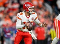 在賽程公佈後,NFL將悄悄用公羊隊取代帕特里克·馬霍姆斯的酋長隊,成為新面孔