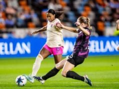 週三晚上,聖地亞哥波浪隊 (San Diego Wave FC) 在休士頓衝刺賽中以 2-2 戰平