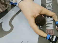 影片:雷納托·莫伊卡諾 (Renato Moicano) 在巴西舉辦的首場綜合格鬥 (MMA) 表演中,拳擊手在左撇子與右撇子打架後暈倒