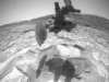 美國太空總署的好奇號火星車意外地從火星上移走了一塊岩石