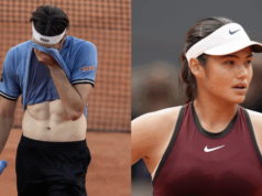 法國公開賽第一天綜述:艾瑪·拉杜卡努 (Emma Raducanu)、泰勒·弗里茨 (Taylor Fritz) 等人的 5 大冷門