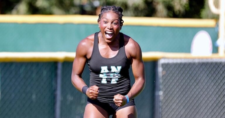 Jacelyn Massey 在 CIF 錦標賽上創下美國鐵餅紀錄
