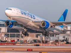 聯合航空波音 777-200ER 首次推出全球最快的機上 Wi-Fi