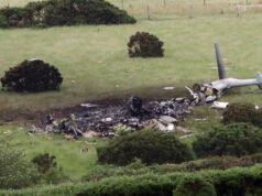 英國海軍直升機墜毀造成三人死亡