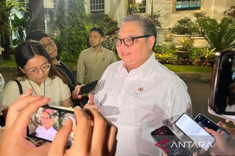 Airlangga：普拉博沃強調辛巴拉在促進國家經濟中的作用