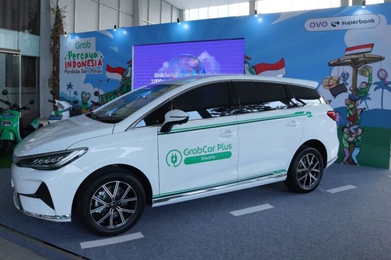 到 2025 年，Grab 將營運超過 14,000 輛電動車