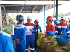 Pertamina 加強在 Patra Nyaga Lampung 實施 HSSE 液化石油氣