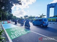 Palangka Raya自行車道的安排得到積極回應