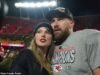 泰勒絲 (Taylor Swift) 和特拉維斯凱爾斯 (Travis Kelce) 的婚禮在第一張照片中曝光,當時設備正在 MSG 裝載