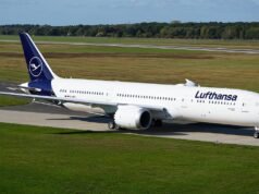 漢莎航空全新波音 787 機頭塌陷,取消飛往洛杉磯的航班