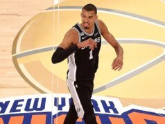 溫班亞馬錶示,馬刺隊將在 NBA 總決賽中以 3-1 擊敗尼克隊。