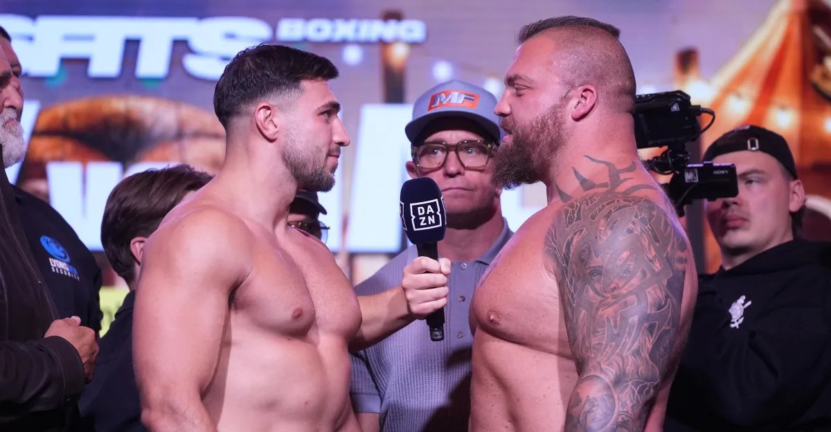 湯米·弗瑞 (Tommy Fury) 與埃迪·霍爾 (Eddie Hall) 比賽結果：Misfit 拳擊