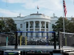 UFC Freedom 250的舞台設在白宮南草坪
