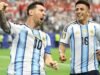 阿根廷隊的萊昂內爾·梅西 (Lionel Messi) 憑藉第 17 次和第 18 次的勝利成為世界杯歷史最佳射手