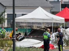 官員稱,一架跳傘飛機在法國墜毀,造成11人死亡