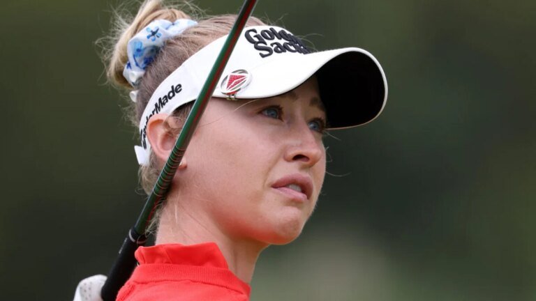 內莉·科爾達 (Nellie Korda) 在畢馬威 (KPMG) 女子 PGA 錦標賽第四輪比賽中的表現