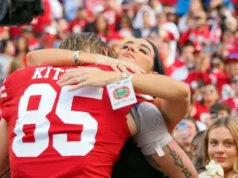 喬治·基特爾(George Kittle)妻子克萊爾(Claire)的密友在癌症鬥爭中不幸去世後,人們表示哀悼