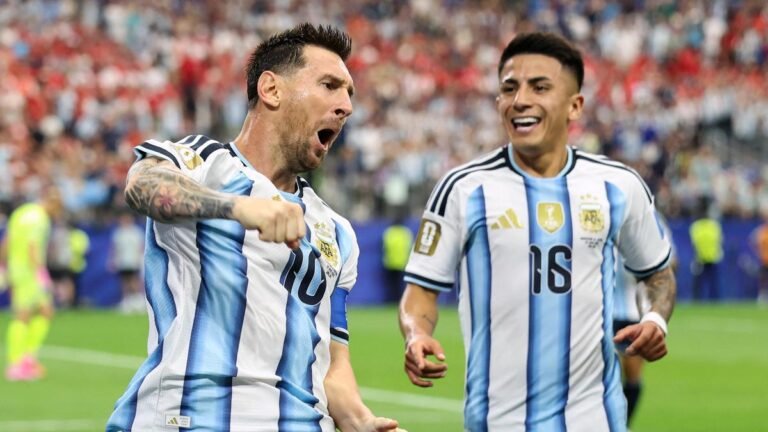 約旦 vs 阿根廷即時比分，2026 年 FIFA 世界盃：約旦 0-0 ARG；梅西從替補席上開始
