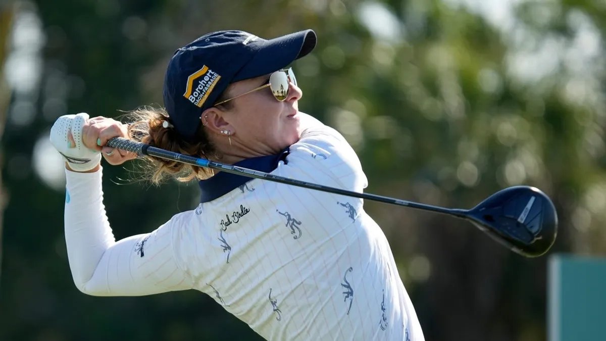 席琳·博爾赫 (Celine Borge) 在波莉·麥克道 (Polly McDow) 比賽中首次贏得 LPGA 比賽
