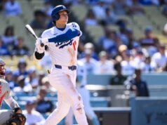 大谷翔平缺席了比賽,離開道奇隊等待孩子的出生