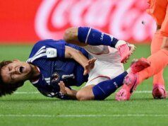 日本球星久保建英(膝蓋)缺陣對巴西隊