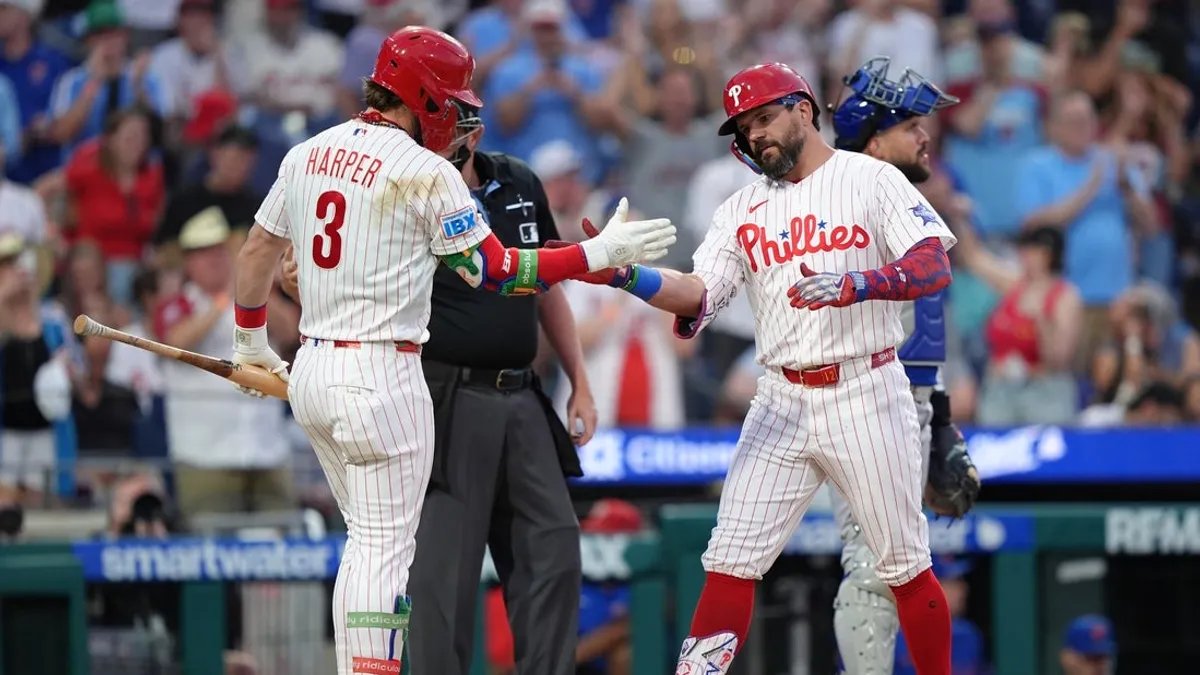 MLB 綜述：凱爾·施瓦伯、布萊斯·哈珀幫助費城人隊擊敗大都會隊