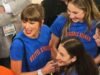 泰勒絲 (Taylor Swift) 出席在麥迪遜廣場花園舉行的 NBA 總決賽第四場比賽