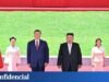 在地毯和砲彈聲中,習近平再次抵達北韓會見金正恩