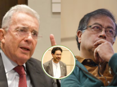 阿爾瓦羅·烏裡韋(Álvaro Uribe)在第二輪比賽中對陣佩特羅 – Publimetro Columbia