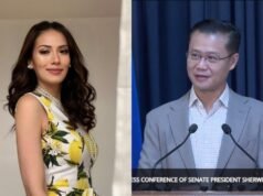 比安卡·馬納洛 (Bianca Manalo) 祝賀前參議院候選人舍溫·張僑偉 (Sherwin Gatchalian):“我將永遠感到自豪”