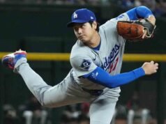 大谷在投手丘上佔據主導地位,道奇隊橫掃響尾蛇隊