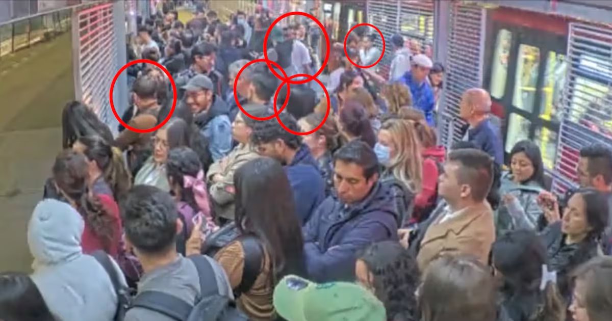 數名「鬧事者」在 Calle 76 車站襲擊波哥大居民 – Publimetro Columbia