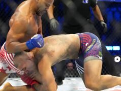 阿斯皮納爾談UFC臨時重量級冠軍獲勝時甘恩:“非法肘擊太多”